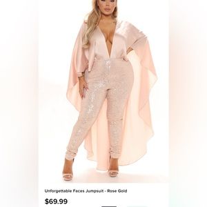 Fashion nova curve jumpsuit
